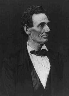 Lincoln portrait by Hesler in 1860