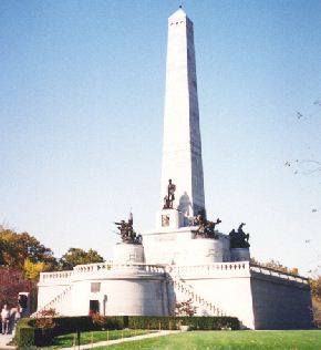 Lincoln Tomb in Springfield, Illinois